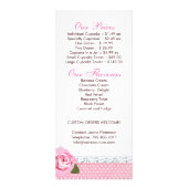 Cartes en rack pour boulangerie au joli gâteau (Dos)