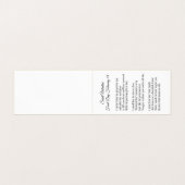 Cartes en verre de Saint-Valentin avec prière (Intérieur déplié)