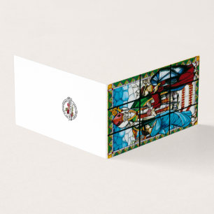 Cartes en verre de Saint-Valentin avec prière