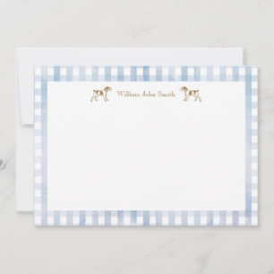 Cartes En vichy de disquettes de chiot