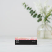 Cartes épatantes de profil de fleur rose-clair de (Debout devant)