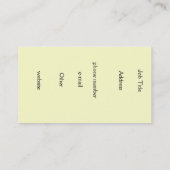 Cartes équines de Dreams~business (Dos)