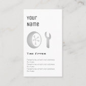 Cartes "essentielles" des prix de monteur de pneu (Devant)