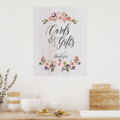Cartes et cadeaux affiche mariage (Cuisine)
