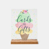 Cartes et Cadeaux Aquarelle Glace (Recto)