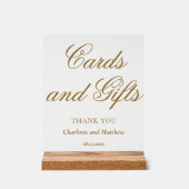 Cartes Et Cadeaux Chic Moderne Mariage Événement (Recto)