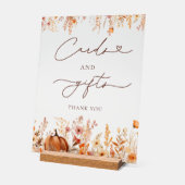 Cartes et cadeaux Citrouilles Boho Fall (Angle)