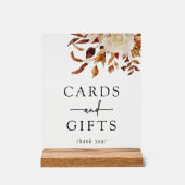 Cartes et Cadeaux d'Automne (Recto)