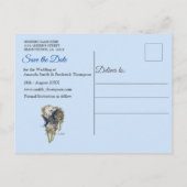 Cartes et cadeaux de fête de mariage intemporel St (Dos)