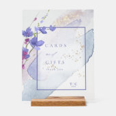 Cartes et cadeaux de mariage fleurs sauvages Peri  (Recto)