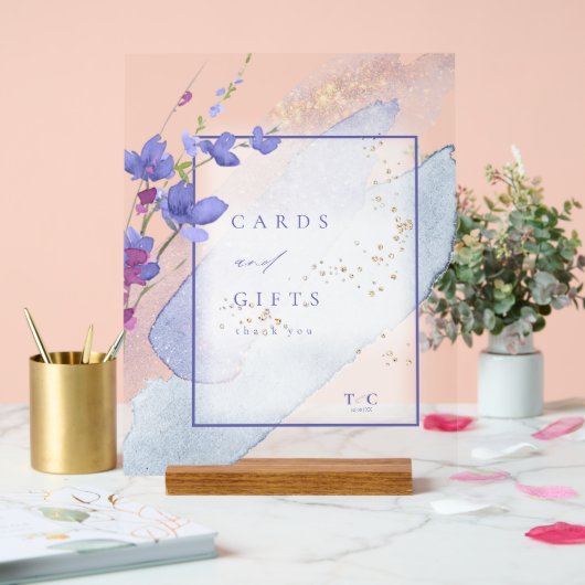 Cartes et cadeaux de mariage fleurs sauvages Peri  (Mariage)