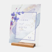Cartes et cadeaux de mariage fleurs sauvages Peri  (Angle)
