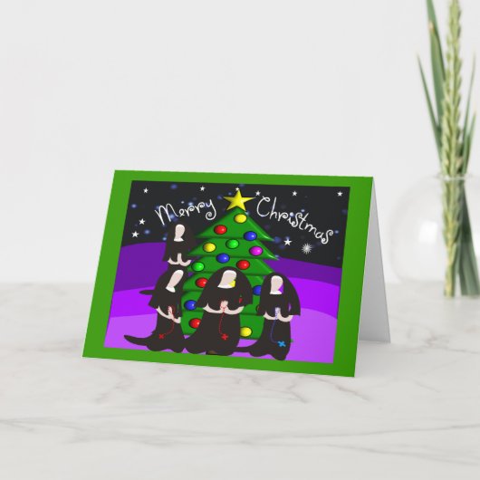 Cartes et cadeaux de Noël Nun (Devant)