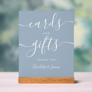 Cartes et cadeaux de signature Dusty Blue
