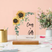 Cartes et cadeaux de tournesol Eucalyptus Fête des (Mariage)