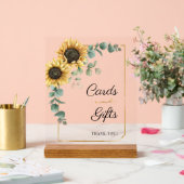 Cartes et cadeaux de tournesol Eucalyptus Mariage (Mariage)