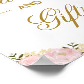 Cartes et cadeaux Décoration Mariage florale rose  (Coin)