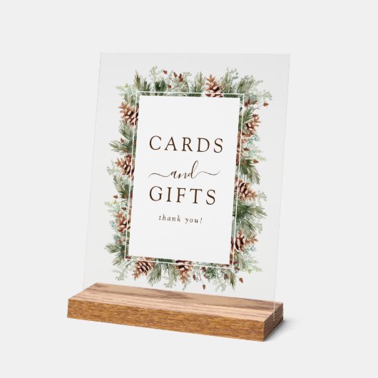 Cartes et cadeaux d'hiver (Angle)