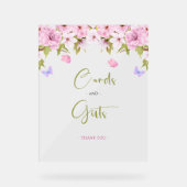 Cartes Et Cadeaux Fleuris Cherry Blossom Baby show (Recto)