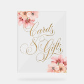 Cartes et Cadeaux Fleurs Élégantes Rose Gold (Recto)