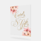 Cartes et Cadeaux Fleurs Élégantes Rose Gold (Angle)