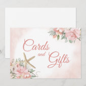 Cartes et cadeaux Floral Beach (Devant / Derrière)