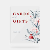 Cartes Et Cadeaux Floraux Fleurs Rouge Et Bleu (Recto)