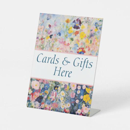 Cartes et cadeaux ici mariage signe de table cadea (Recto)