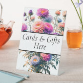 Cartes et cadeaux ici mariage signe de table cadea (In SItu)