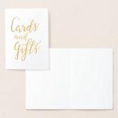 Cartes Et Cadeaux Mariage Script manuscrit (Affichage)