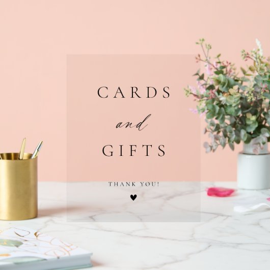 Cartes et cadeaux modernes et élégants (Mariage)