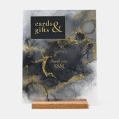Cartes et cadeaux Moody Ink Charcoal Gold ID988 (Recto)