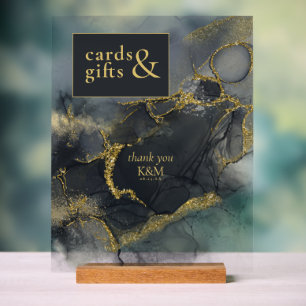 Cartes et cadeaux Moody Ink Charcoal Gold ID988