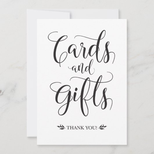 Cartes et cadeaux Panneau Mariage moderne (Devant)