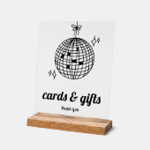 Cartes et cadeaux Retro Disco (Angle)
