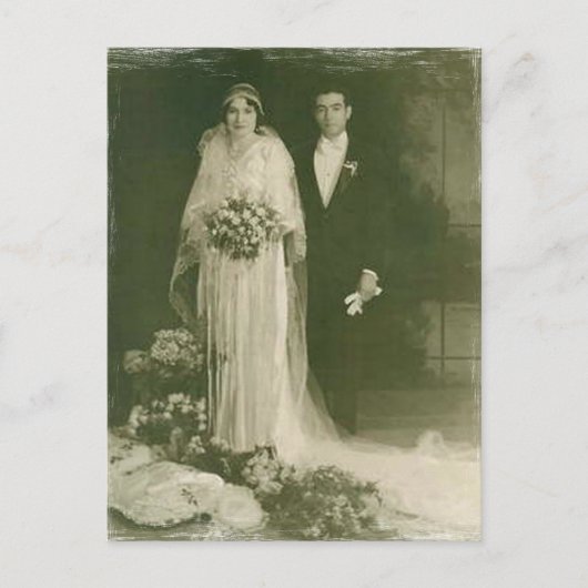 Cartes et cadeaux romantiques vintages (Devant)