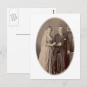 Cartes et cadeaux romantiques vintages (Devant / Derrière)