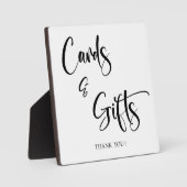 Cartes et cadeaux Signal Mariage Tabletop Plaque (Recto)
