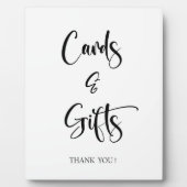 Cartes et cadeaux Signal Mariage Tabletop Plaque (Devant)