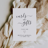 Cartes et cadeaux Signer Modèle, Mariage minimalis