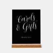 Cartes et cadeaux simple écriture moderne mariage  (Recto)