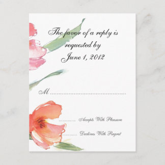 Cartes et invitations mariage RSVP