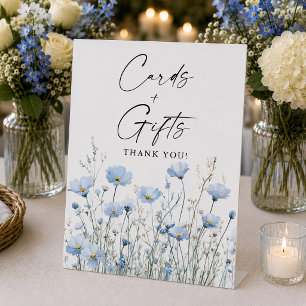 Cartes et panneau de signalisation pour cadeaux de
