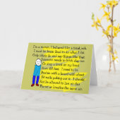 Cartes et Porte - clés amusants "Je suis désolé" (Fleur jaune)