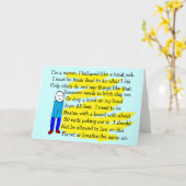 Cartes et Porte - clés amusants "Je suis désolé" (Fleur jaune)