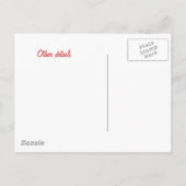 Cartes et Produits de Mariage Motard aux Roses Rou (Dos)