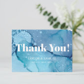 Cartes éthérées V07 de Merci de mariage de vague (Debout devant)