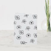 Cartes faire-part de grossesse (Dos)