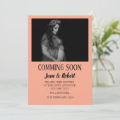 Cartes faire-part de grossesse (Debout devant)