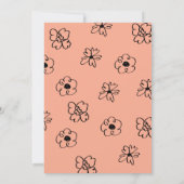 Cartes faire-part de grossesse (Dos)